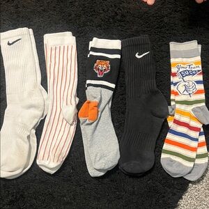 Nike Men's Colorful Crew Socks Set